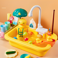 Pia Interativa com Torneira e Acessórios – Brincadeira com Água e Criatividade