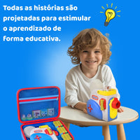 Little Tikes™ - Projetor de Historias Educativas C/ 24 Histórias