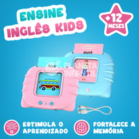 Fale Inglês - Brinquedo Educacional para Aprender Inglês 224 Palavras