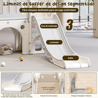 Playground Infantil 7 em 1 – Diversão e Segurança em Casa