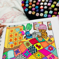 Kit Bobbie Goods Pro – 36 Canetas Dupla Ponta + Livro Artístico Exclusivo