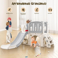 Playground Infantil 7 em 1 – Diversão e Segurança em Casa