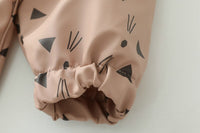 Babador Avental Manga Longa Impermeável